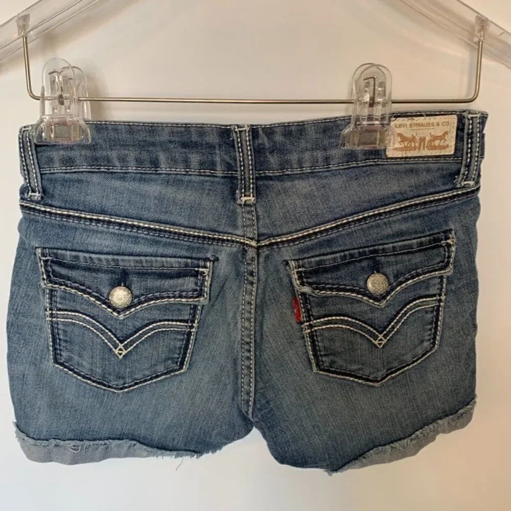 Levi's Midi Jean Short - Picture 4 of 5